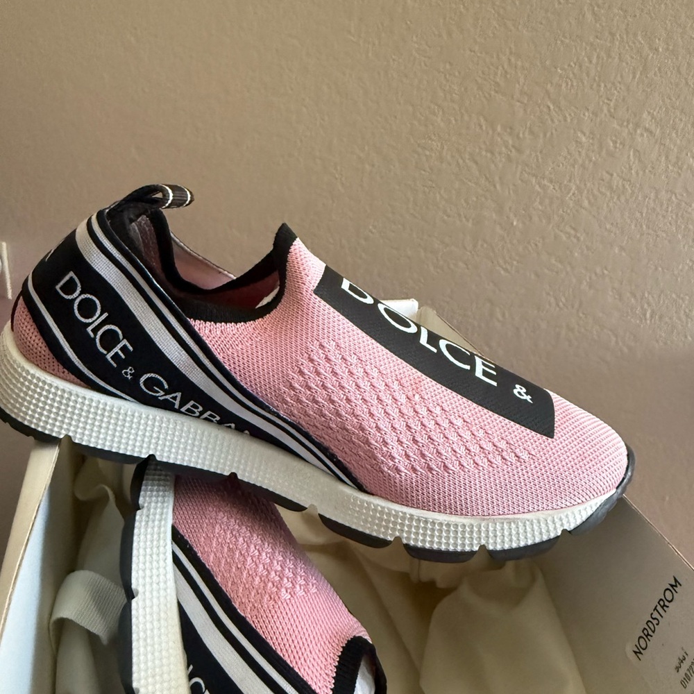 Dolce & Gabbana Kids Pink Sneakers - Picture 2 of 7